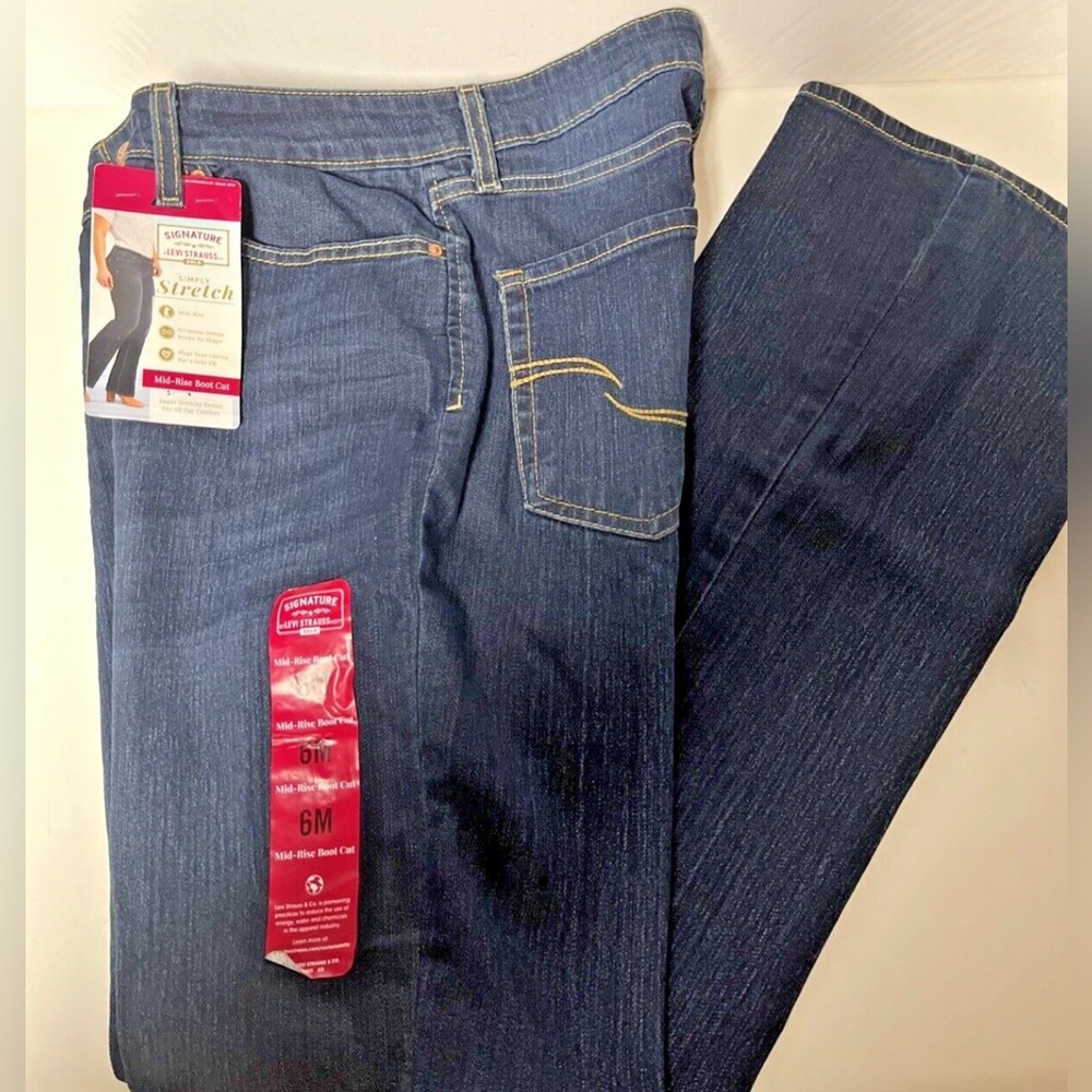Levi Strauss Signature Gold Women’s Mid Riss Bootcut Jeans